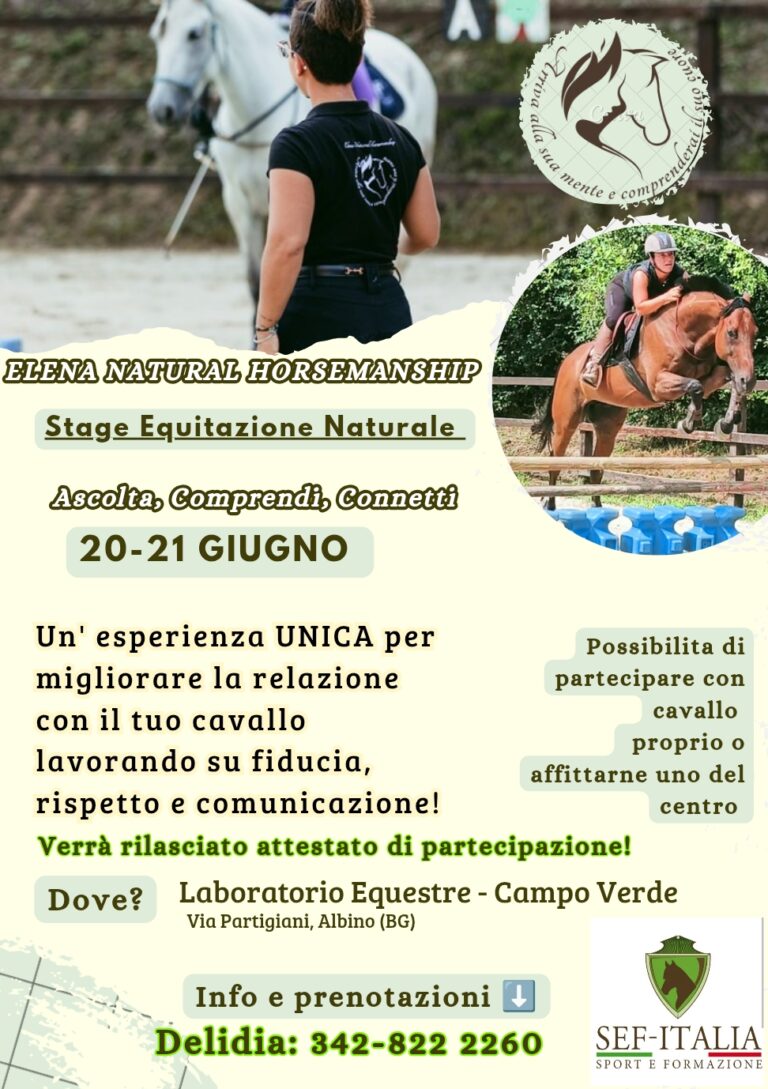 PRENOTA IL TUO POSTO DA PRATICANTE O DA UDITRICE